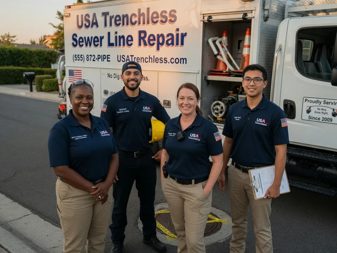 Sewer Line Repair company in Robeline, LA